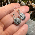 Celtic Yin Yang Earrings