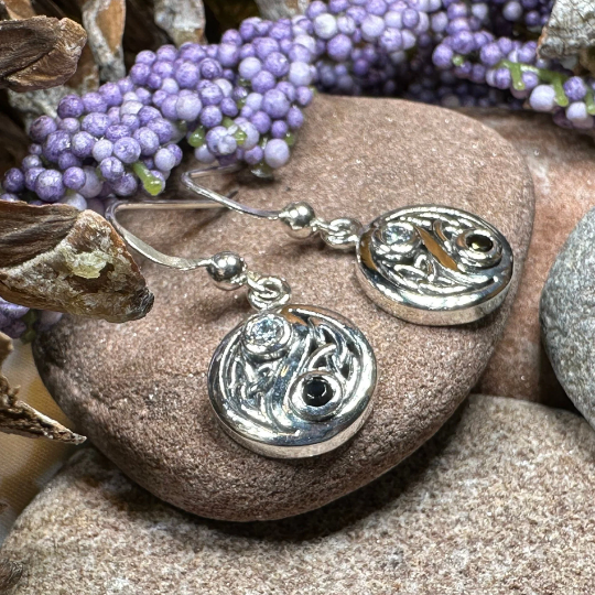 Celtic Yin Yang Earrings