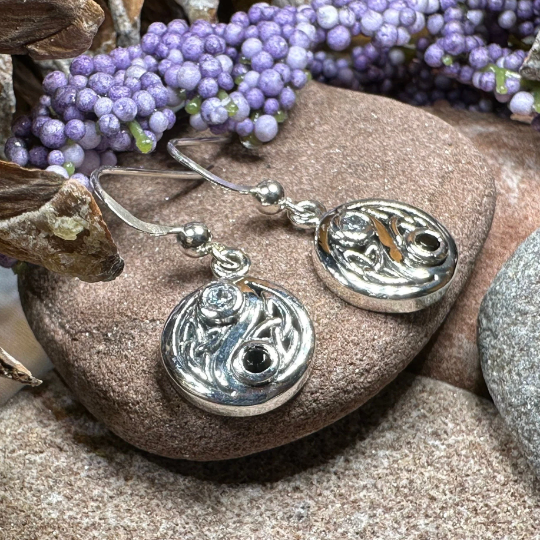 Celtic Yin Yang Earrings