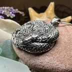 Forever Bound Celtic Snake Necklace