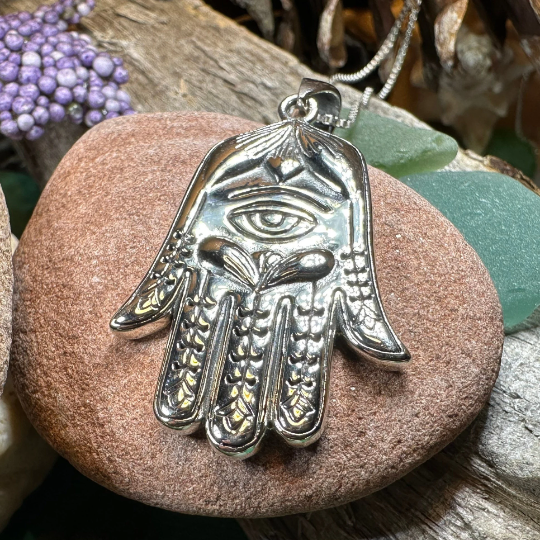 Love Hamsa Hand Necklace