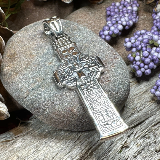 Irish Celtic Cross Necklace