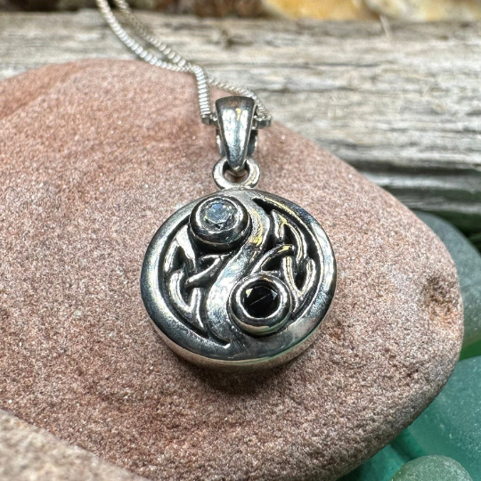 Celtic Yin Yang Necklace