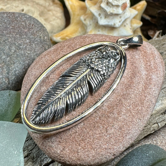 Eagle Feather Necklace