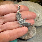 Crane Necklace