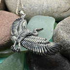 Crane Necklace