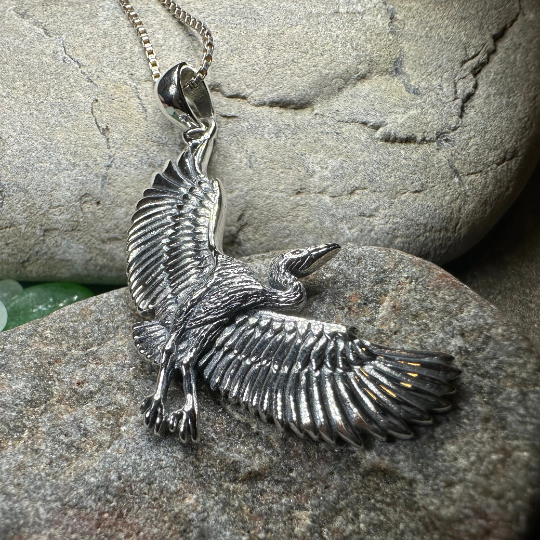 Crane Necklace