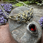 Celtic Double Knot Necklace