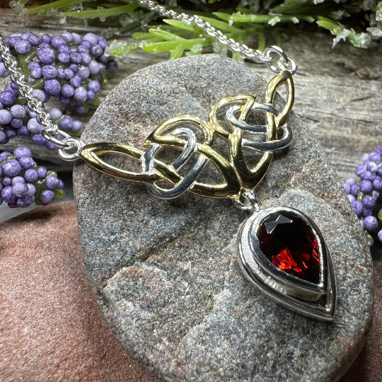 Celtic Double Knot Necklace