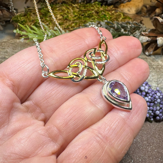 Celtic Double Knot Necklace