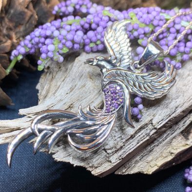 Firebird Phoenix Necklace