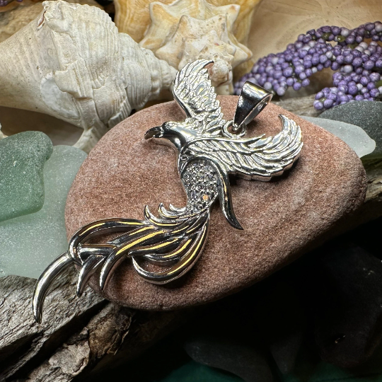 Firebird Phoenix Necklace