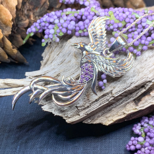 Firebird Phoenix Necklace
