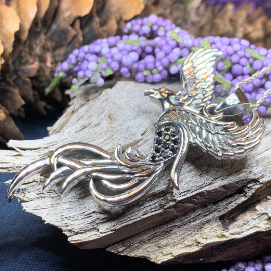 Firebird Phoenix Necklace