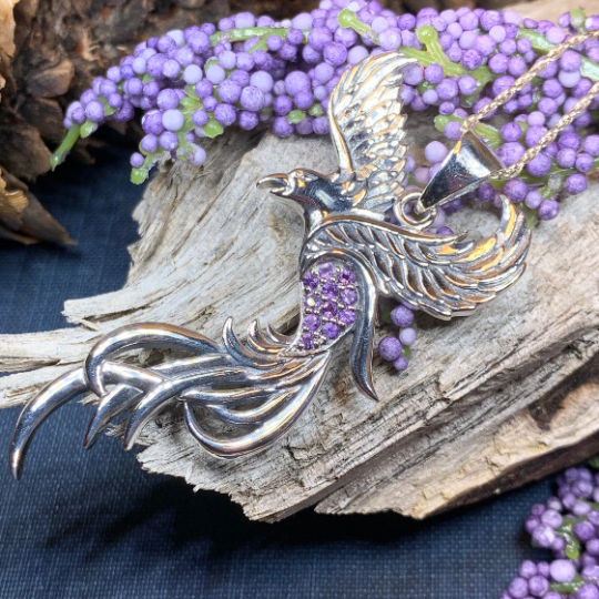 Firebird Phoenix Necklace