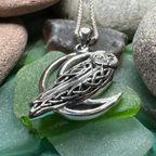 Celtic Midnight Owl Necklace