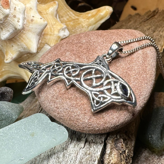 Cadmael Celtic Shark Necklace