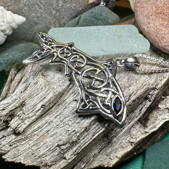Cadmael Celtic Shark Necklace