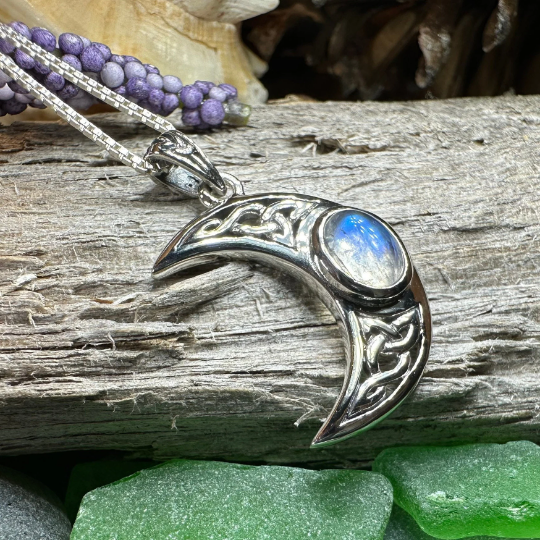 Arlynn Celtic Moon Necklace