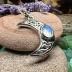 Arlynn Celtic Moon Necklace