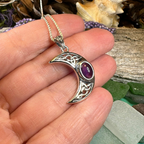 Arlynn Celtic Moon Necklace
