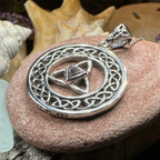 Nyx Trinity Knot Necklace