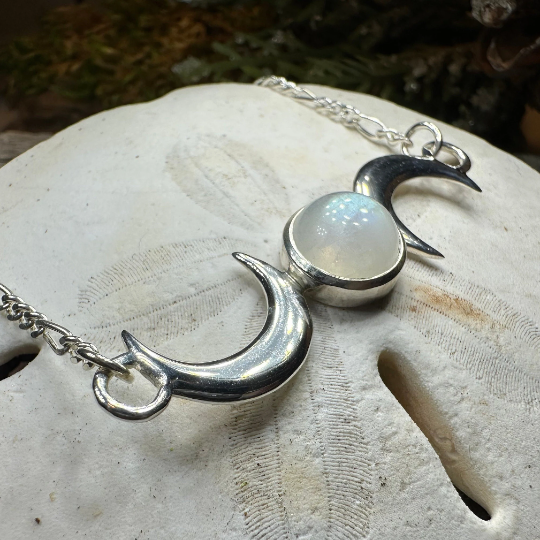 Nialla Triple Moon Necklace