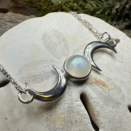 Nialla Triple Moon Necklace
