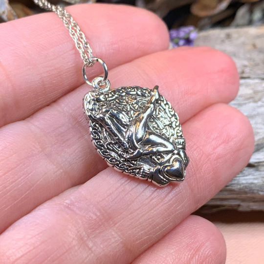 Claddagh Irish Dancer Necklace