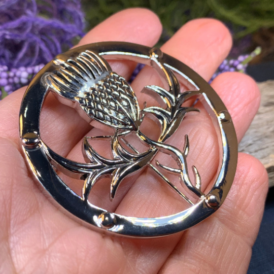 Scotland Thistle Brooch