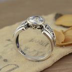 Radiant Filigree Ring