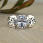 Radiant Filigree Ring