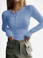 Klarina | Comfortable Long Sleeve Top