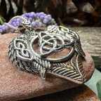 Celtic Raven Lovers Necklace