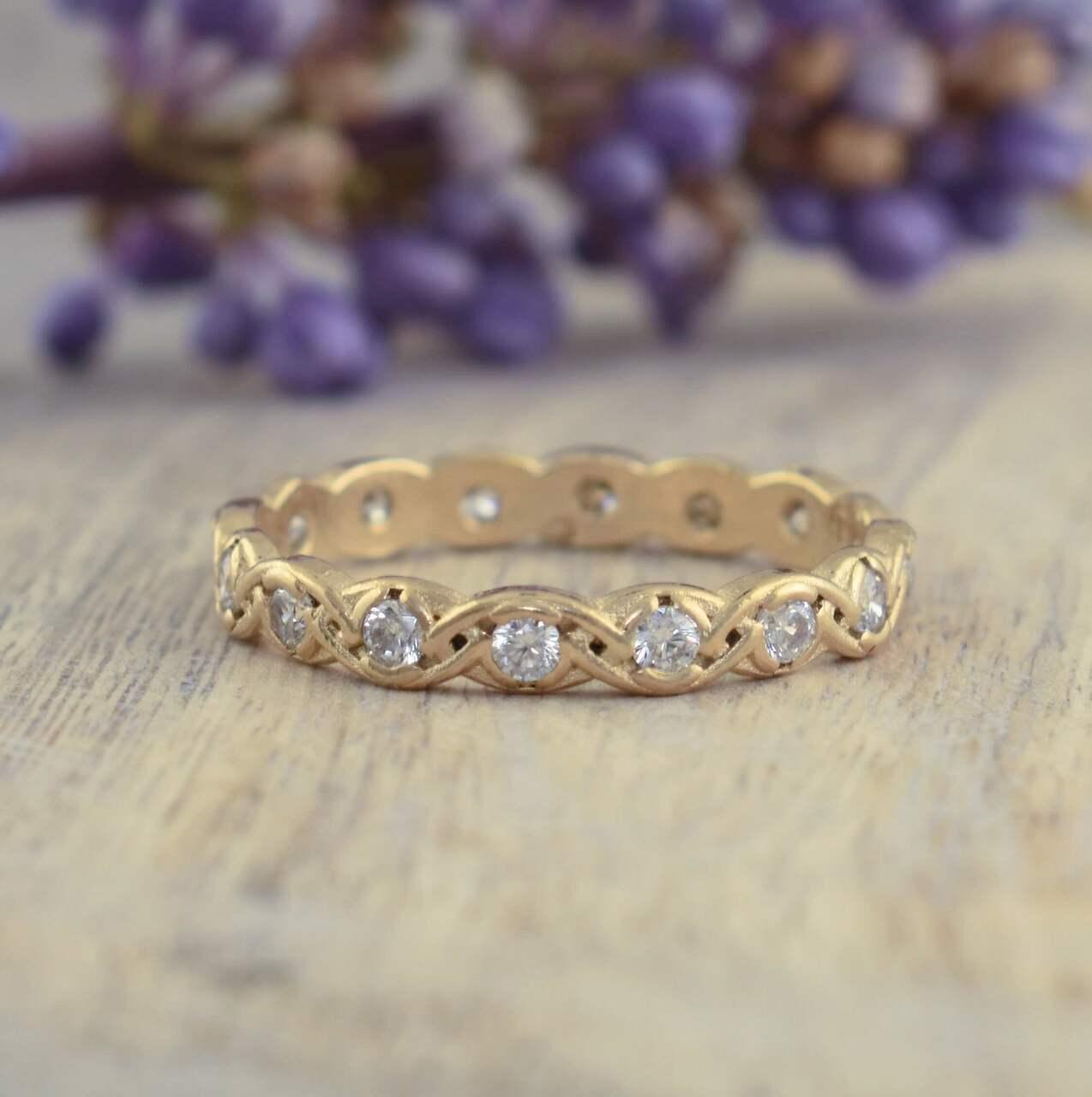 Riley Eternity Ring - In Gold
