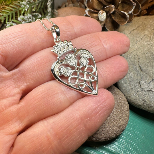 Luckenbooth Thistle Necklace