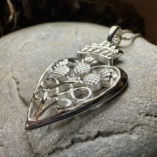 Luckenbooth Thistle Necklace