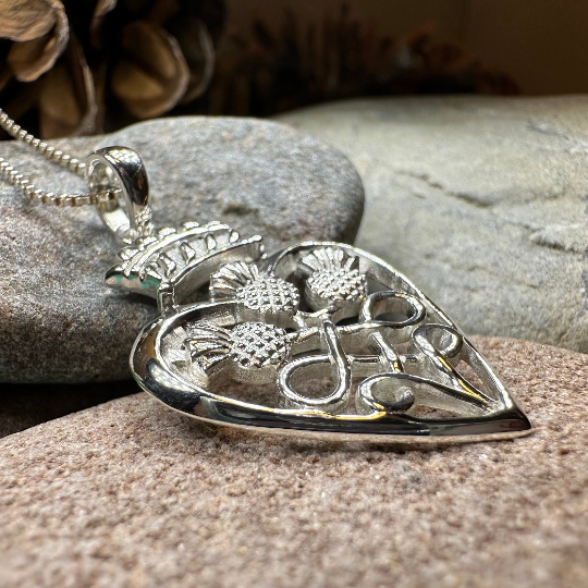 Luckenbooth Thistle Necklace