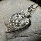 Luckenbooth Thistle Necklace