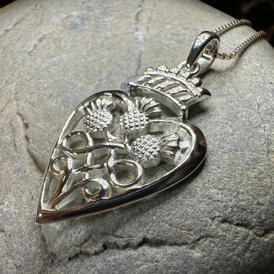 Luckenbooth Thistle Necklace