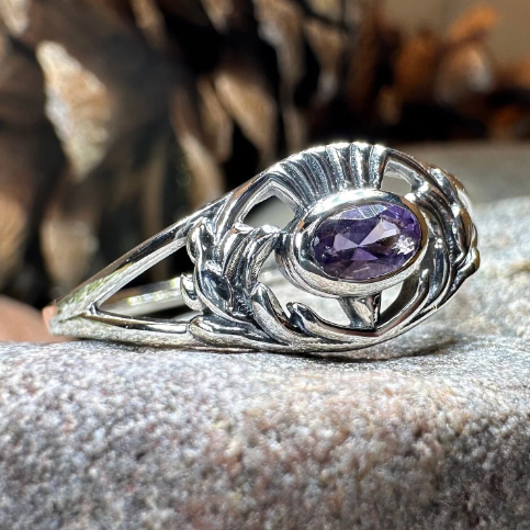 Sassenach Thistle Ring