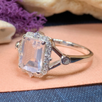 Tianna Rose Quartz Ring