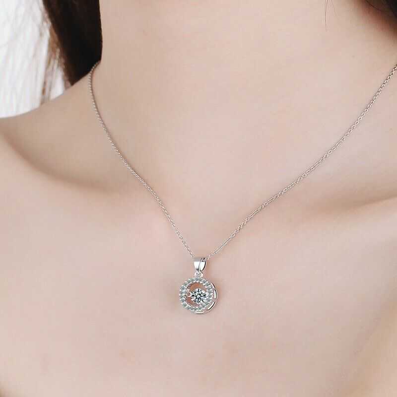 Lovable Sister Personalised Gift With Silver Plated Pendant Necklace