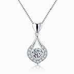 Granddaughter Personalised Gift With Silver Plated Pendant Necklace