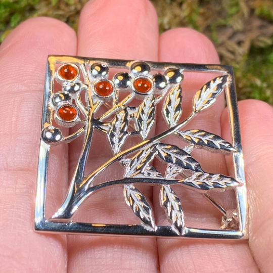 Rowan Tree of Life Brooch