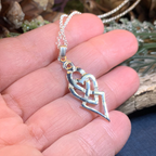 Fior Celtic Love Knot Necklace