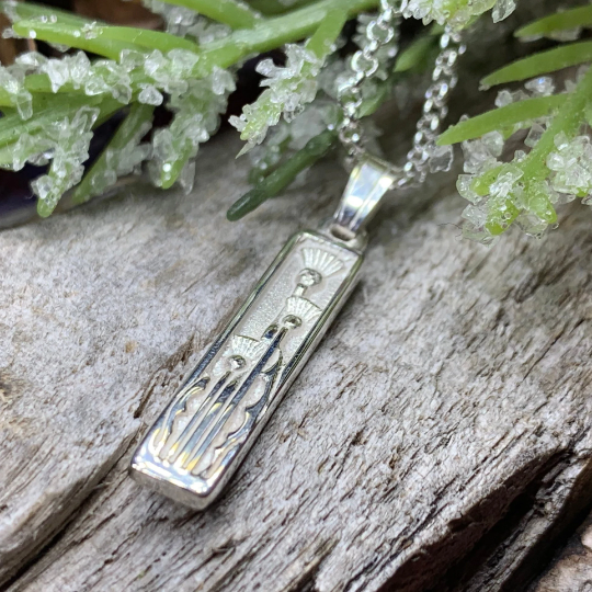 Mairi Triple Thistle Necklace