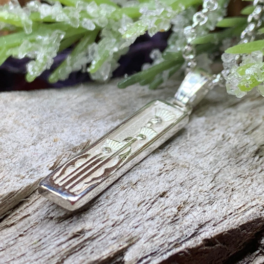 Mairi Triple Thistle Necklace