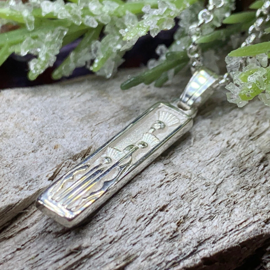 Mairi Triple Thistle Necklace