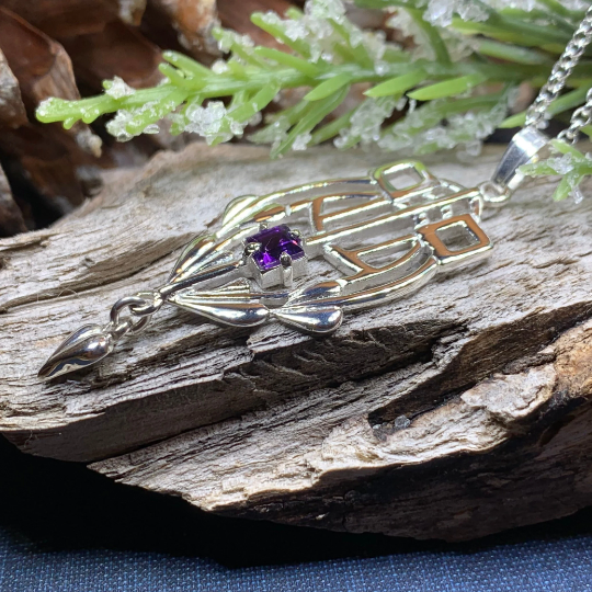 Scottish Mackintosh Thistle Necklace